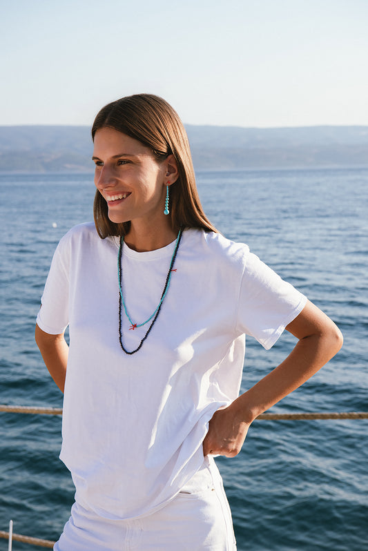 Lagoon necklace-turquoise