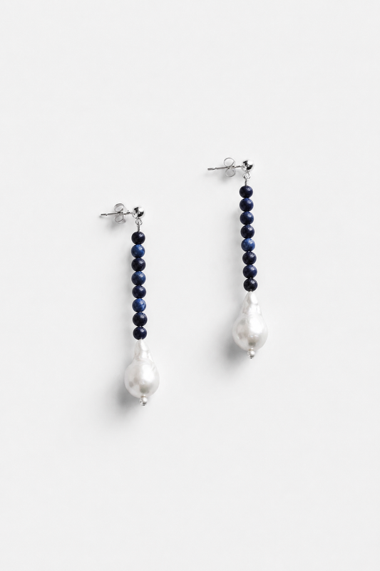 Lapis Sienna earrings