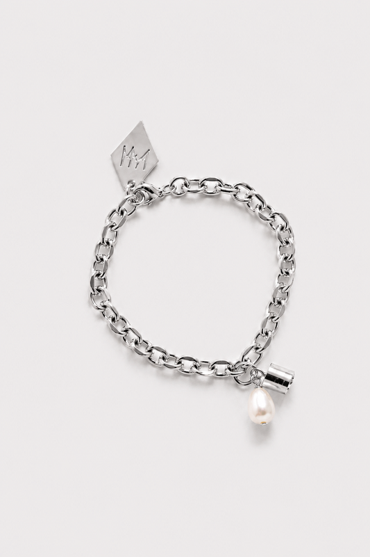 Bullet Bracelet Silver