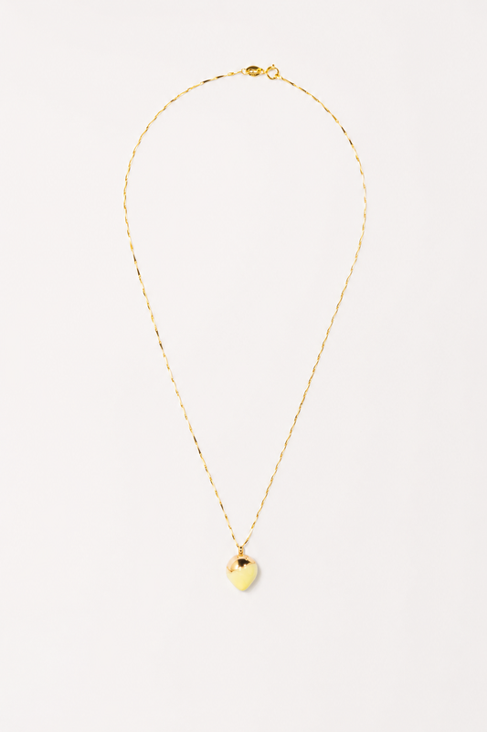 Marbles necklace with a hint of ivory