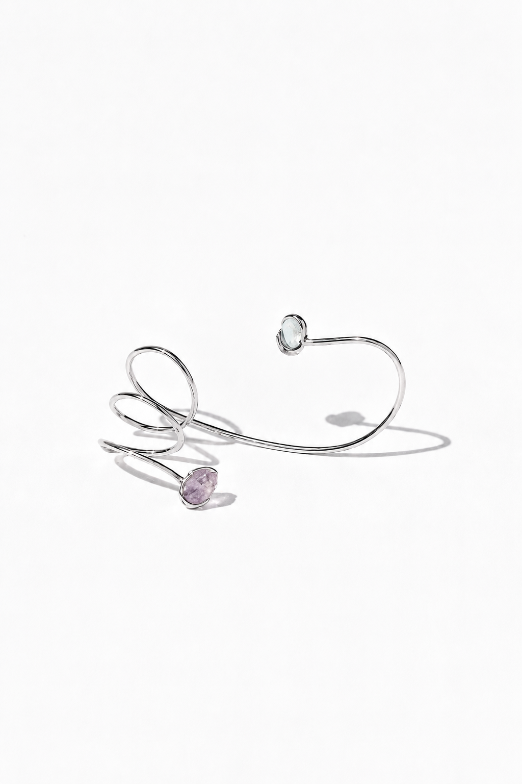 Playground Love ear cuff with embellishment