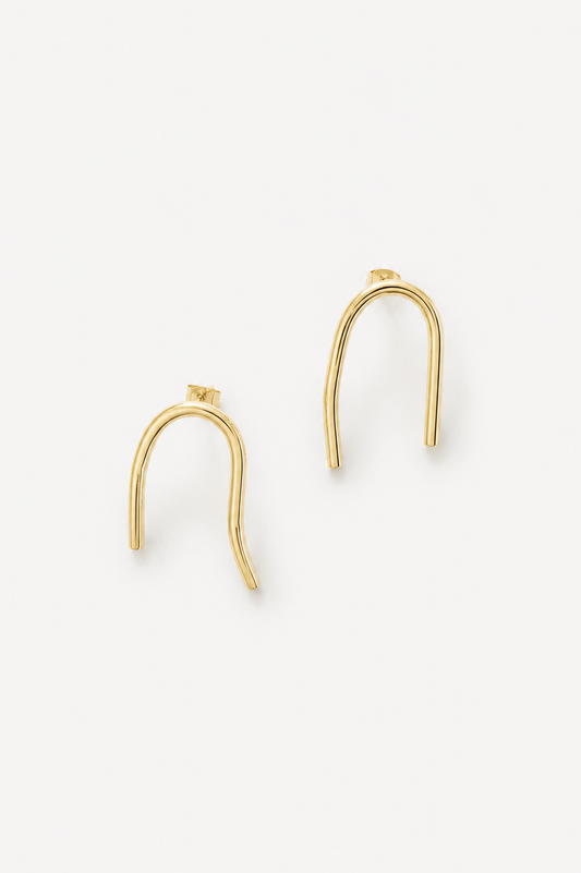 Cave earrings size M