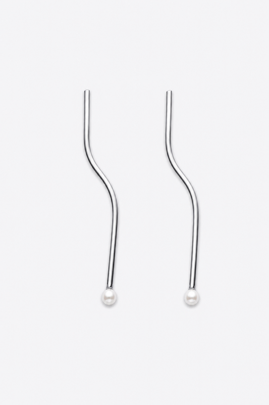 Waves earring 04