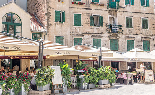 Visit Split at the Adriatic coast in Croatia