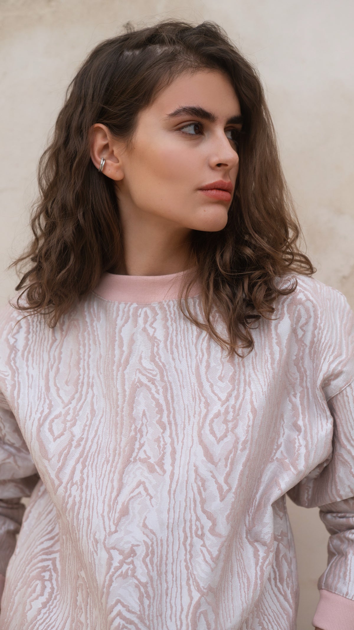 Ring jacquarde sweatshirt/PREORDER
