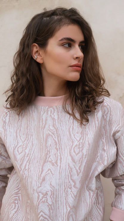 Ring jacquarde sweatshirt/PREORDER