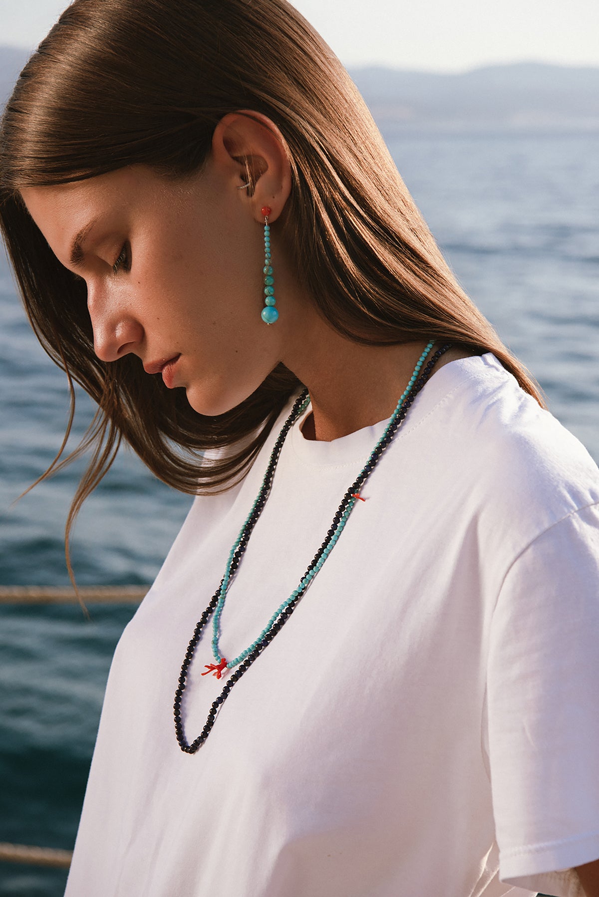 Lagoon earrings-turquoise