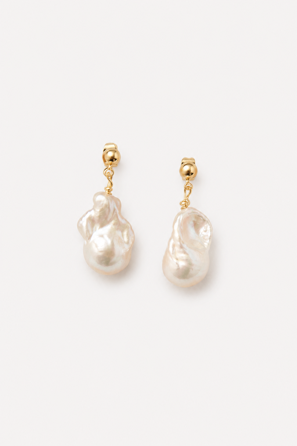 Baroque Pearl Drop earrings