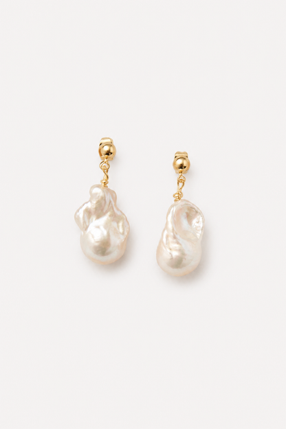 Baroque Pearl Drop earrings