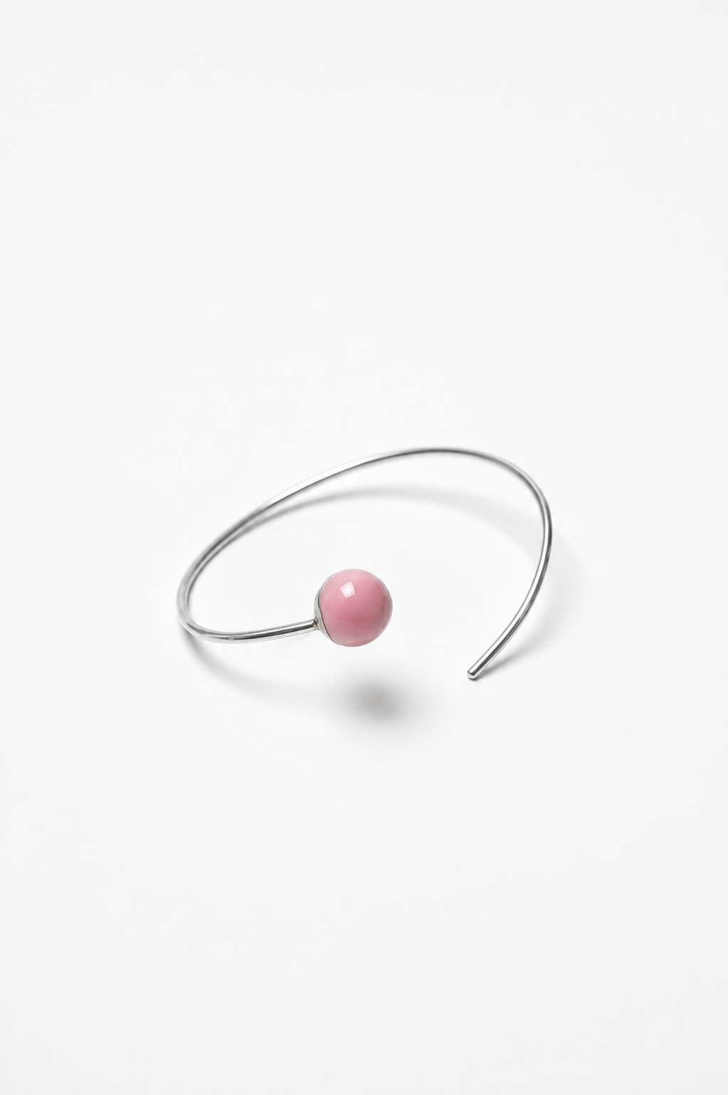 Marbles cuff with a hint of color