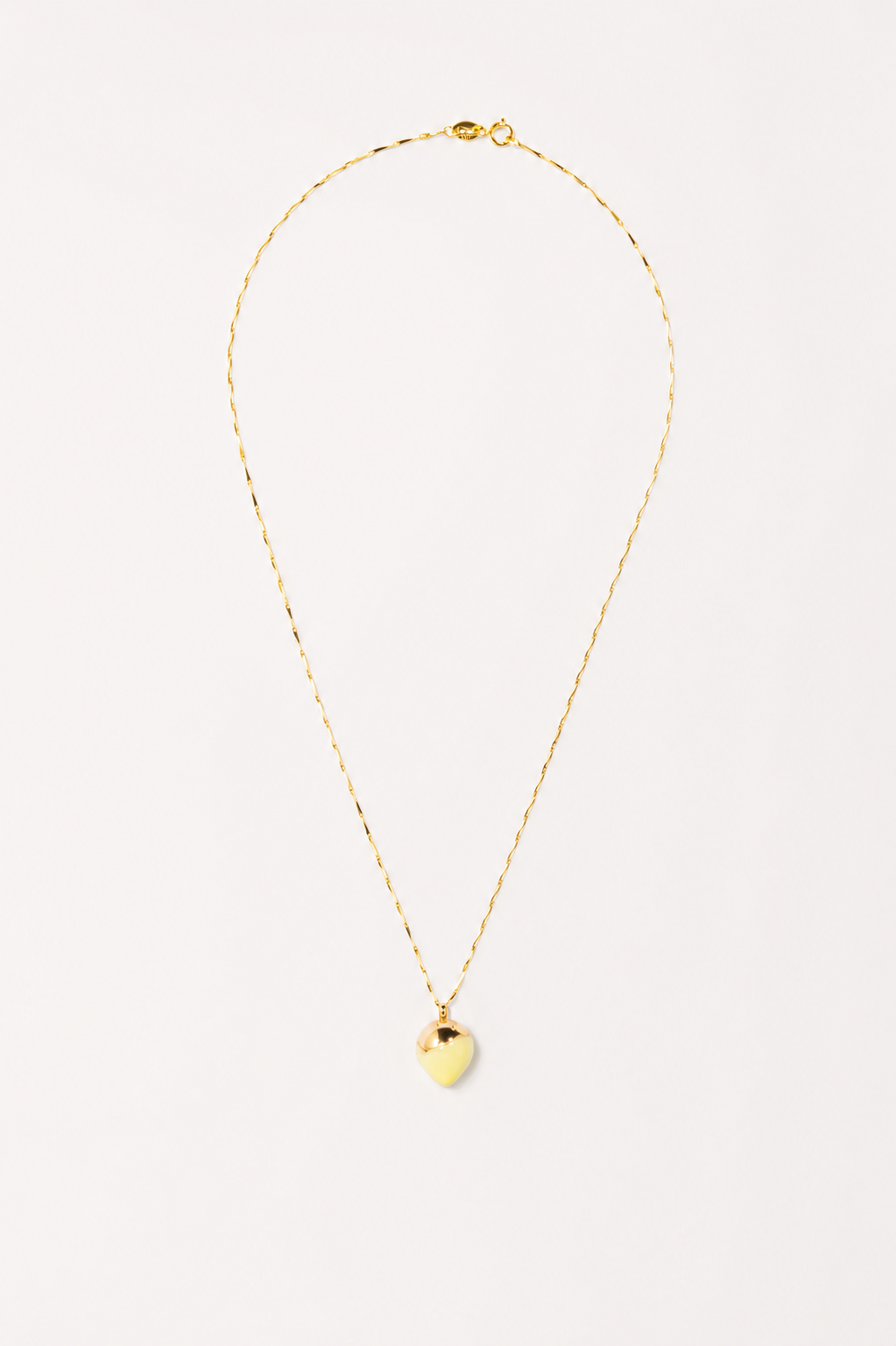 Marbles necklace with a hint of ivory