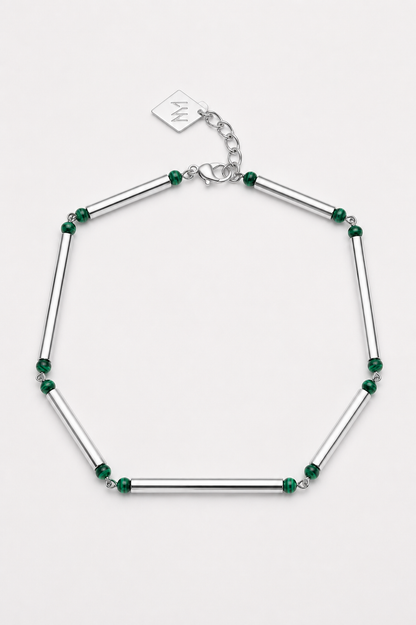 Hidden Lines necklace silver
