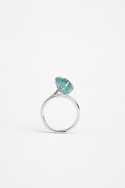 Emerald Rosebud ring