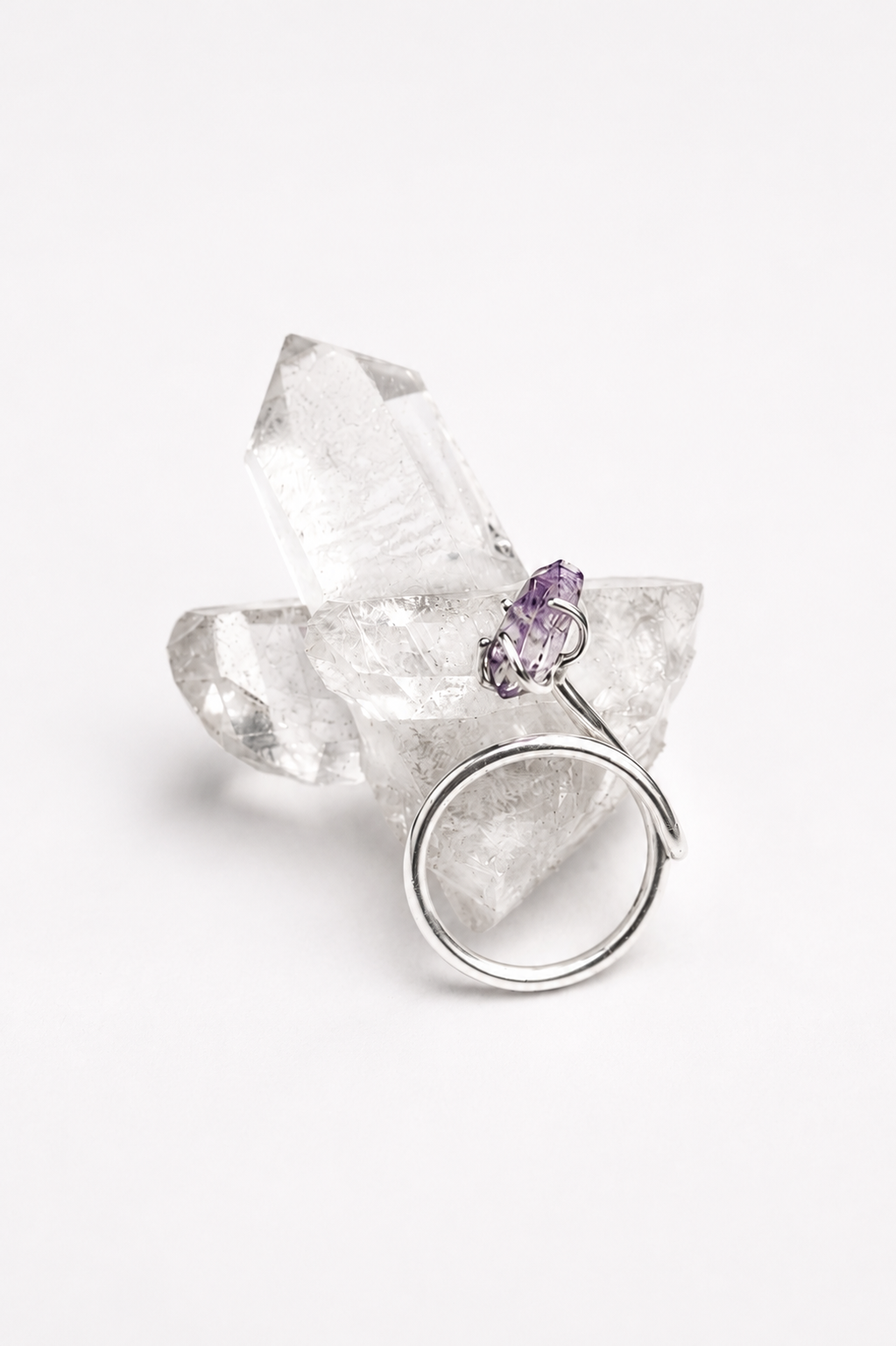 Amethyst Rosebud ring 01