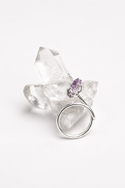 Amethyst Rosebud ring 01