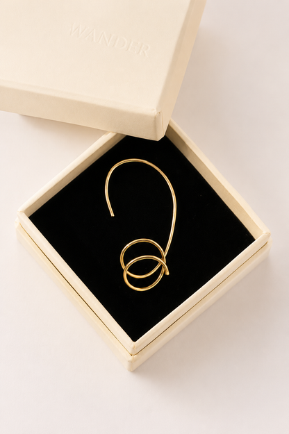 Playground ear cuff sans embellishment
