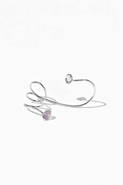 Playground Love ear cuff with embellishment