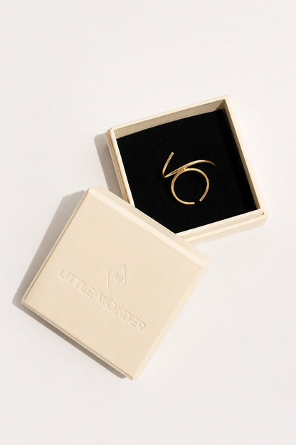 Waves ear cuff
