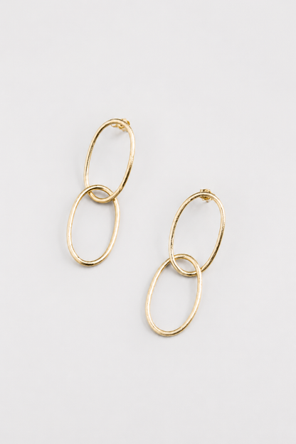 Romana earrings matte finish