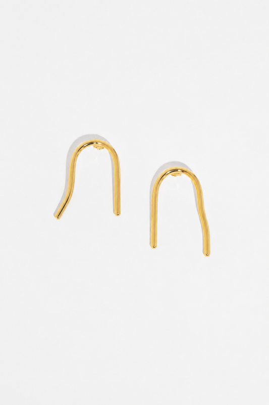 Cave earrings size L