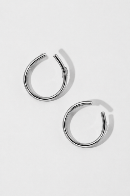 Twisted earrings size L