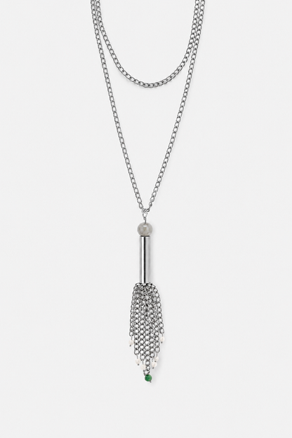 Waterfall necklace - gold