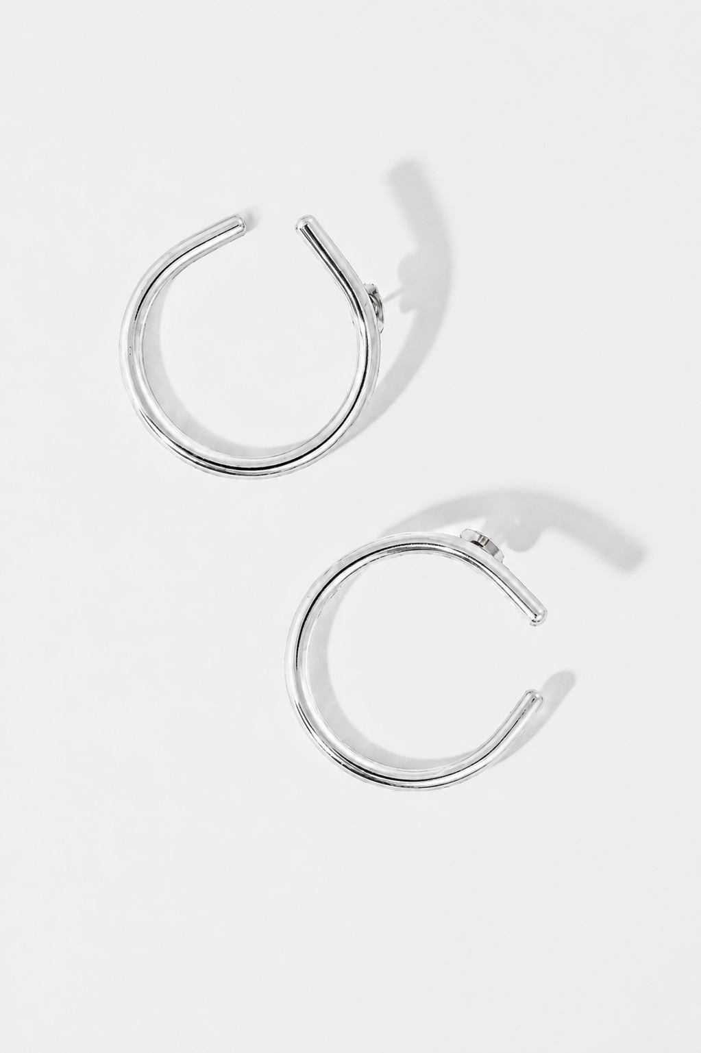 Twisted earrings size M