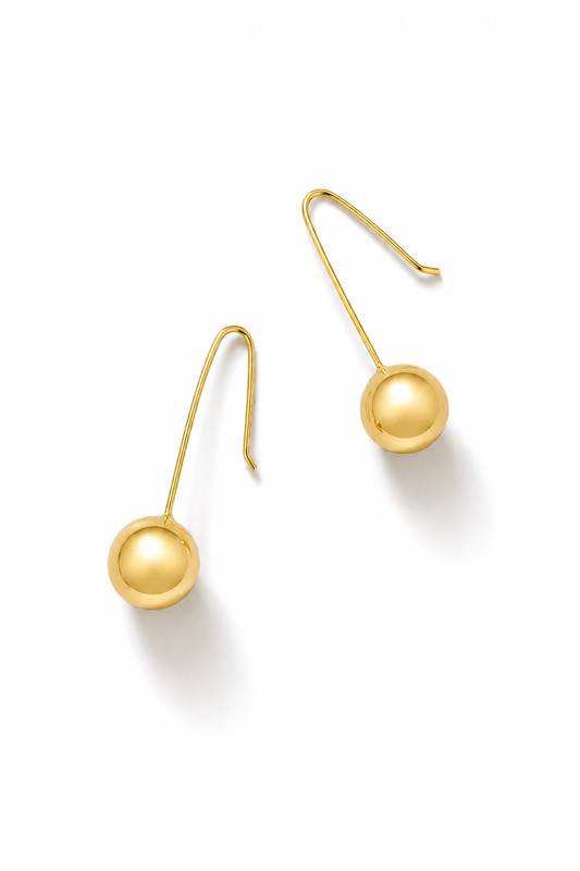 Marbles earrings