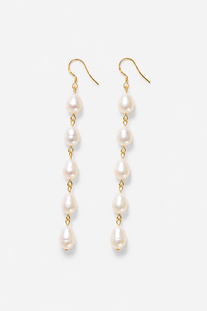 Pearl Drop Earrings 02