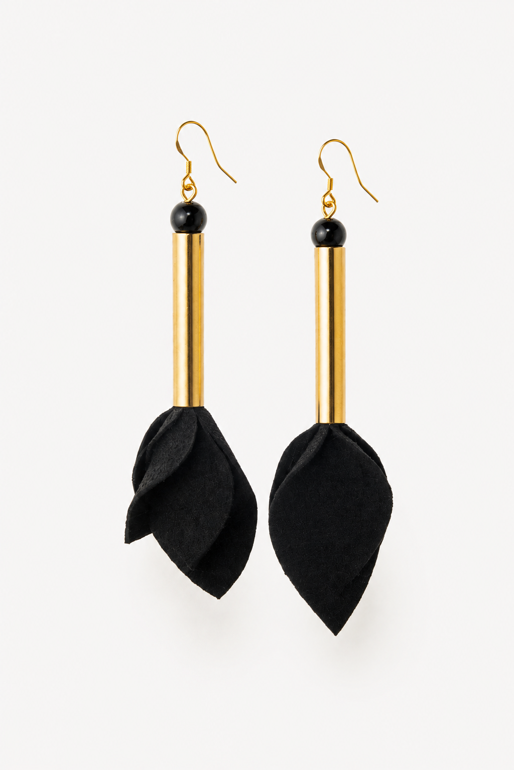 Tulip earrings silver