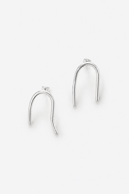 Cave earrings size M