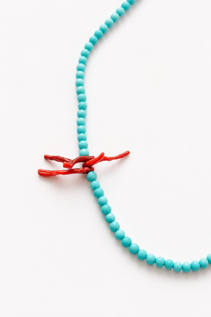 Lagoon necklace-turquoise