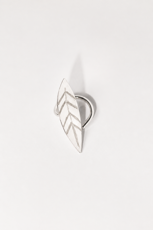 Olive leaf ring