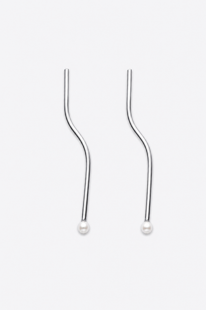 Waves earring 04