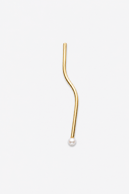 Waves earring 04