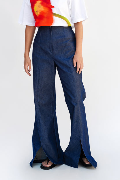 Flare denim pants/PREORDER