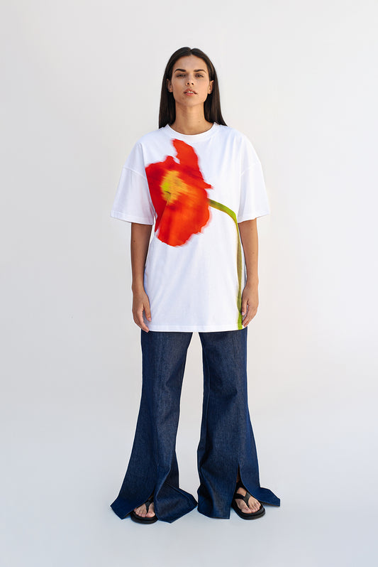 Flare denim pants/PREORDER