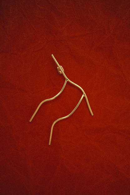 Coral earrings 01