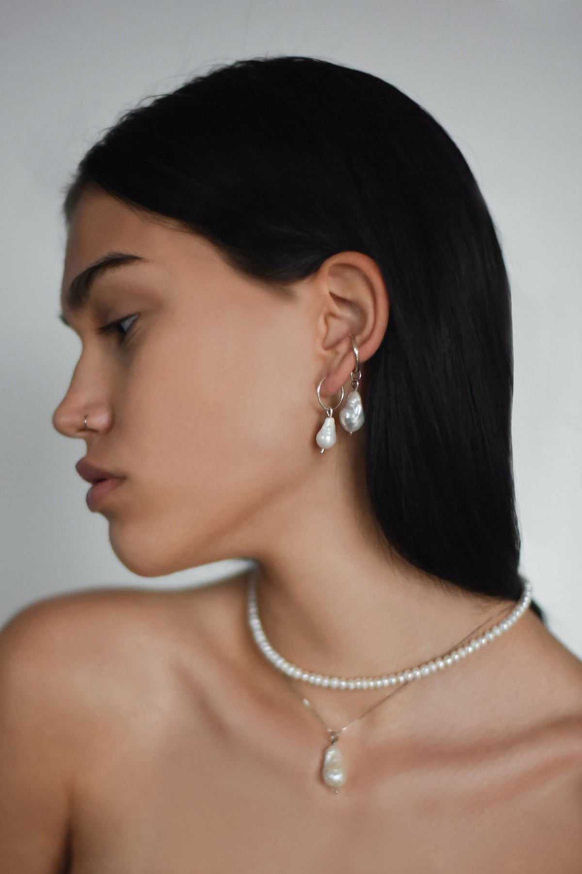 Everyday Pearl earring