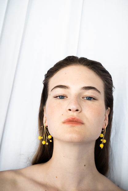 Mimosa earrings