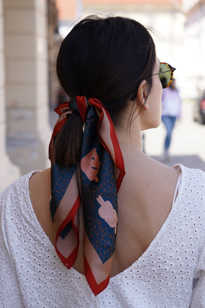 Naked Girls Scarf